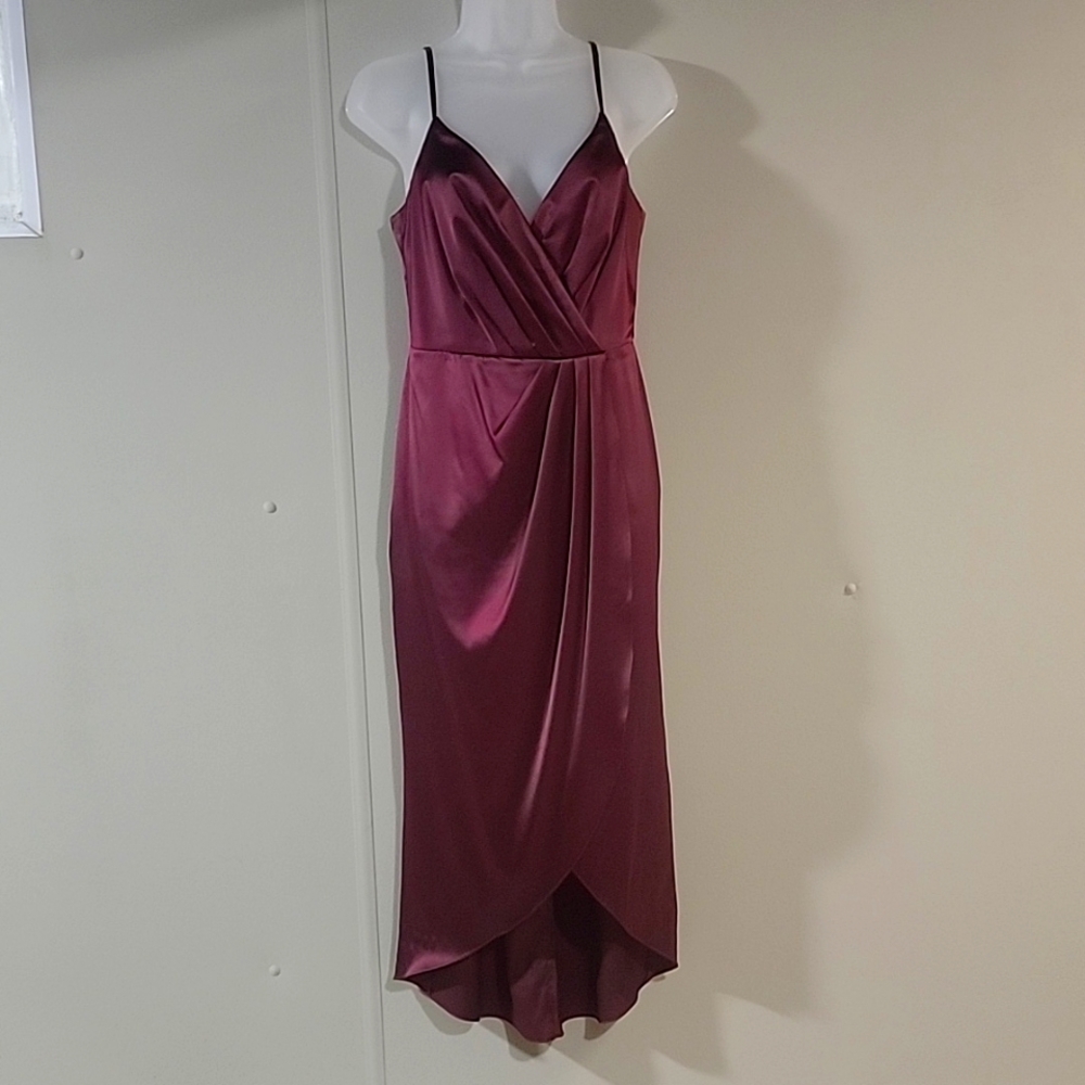Satin dress